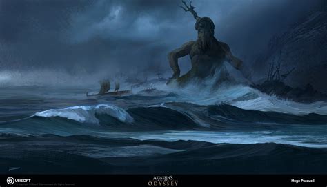 Poseidon From The Odyssey