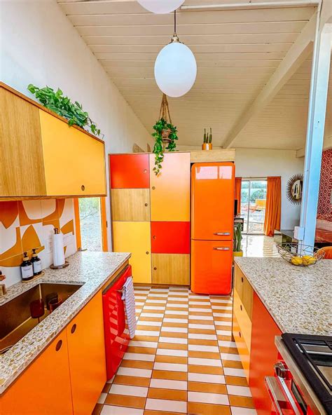 Vibrant Orange Kitchen Cabinets Design Ideas [February 2026]