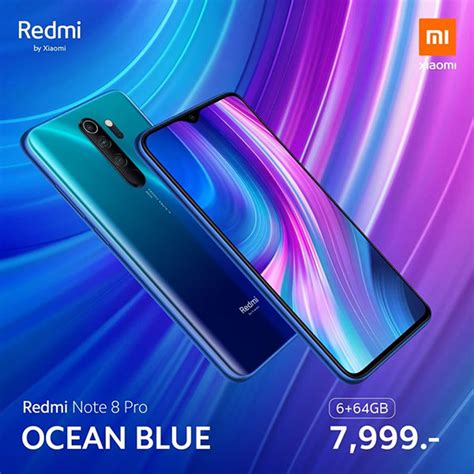 Redmi Pro Note 8 Ocean Blue 的图像结果