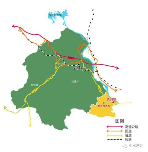 湖北省谷城行政地图展示_地图分享