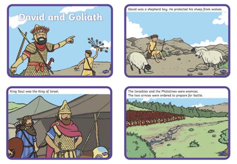 David and Goliath Bible Story | Twinkl Teaching Wiki