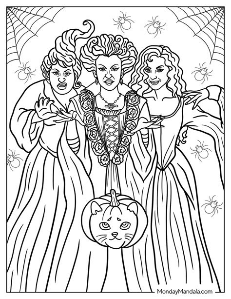 500 Halloween Coloring Pages (Free PDF Printables)