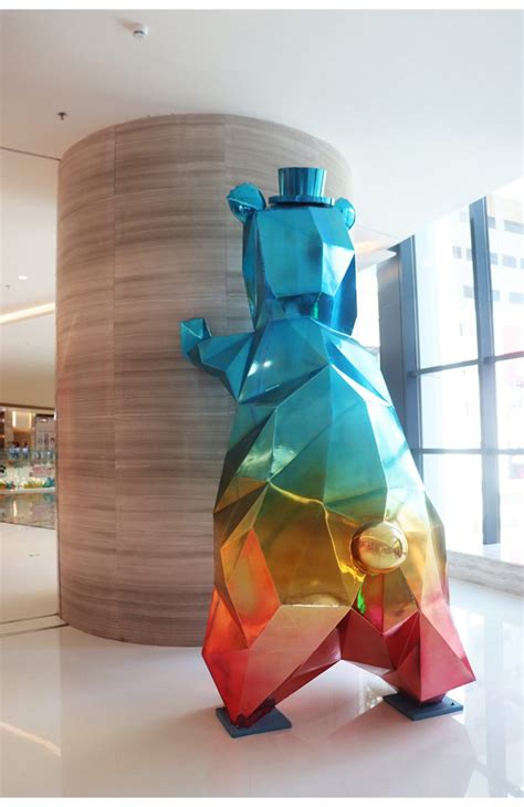 仿真大熊猫摆件玻璃钢动物雕塑_厂家图片价格-玉海雕塑