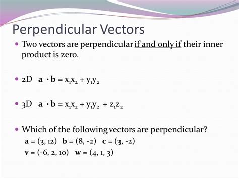 Find Vector Perpendicular to a and C 的图像结果