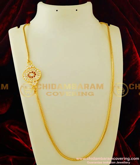 Buy Traditional Impon Round Mugappu With Thali Kodi Chain Design Buy ...