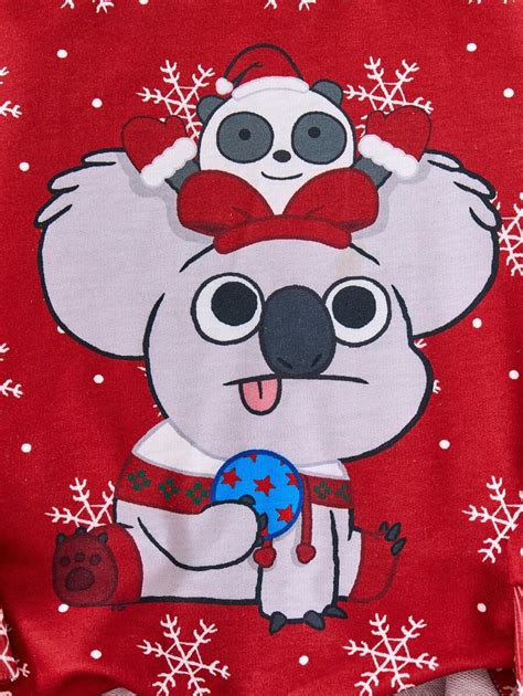 We Bare Bears X SHEIN Blusas de Moletom para Meninas Jovens, Presente ...