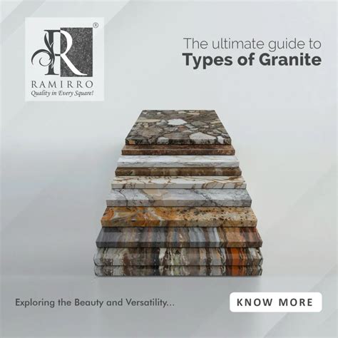 Ultimate Guide to 11+ Types of Granite: Exploring the Beauty and ...