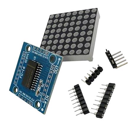 Buy Phenovo Dot Matrix Module Ignition Control Module MAX7219 Dot ...
