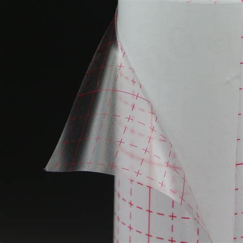 Sh372 Somitape Clear Red Grid Transfer Tape with Liner for Vinyl ...