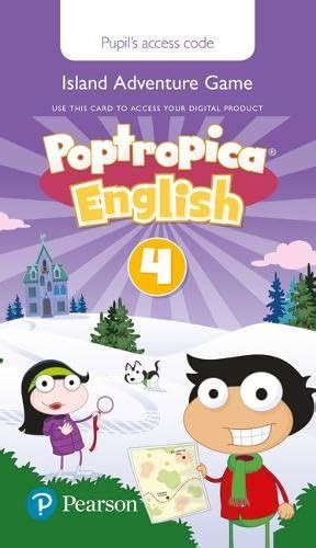 Buy Poptropica English Level 4 Pupil's Online Game Access Card for pack ...