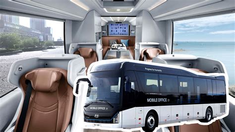 Hyundai’s New Universe Mobile Office Is The Ultimate Workplace For Teams On The Move | Carscoops