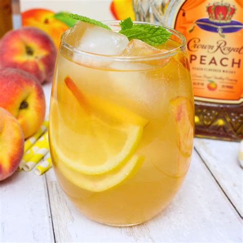 Crown Royal Peach Sangria: Sweet White Sangria Recipe - Dinners Done Quick