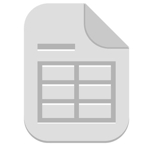 Image result for Table File Icon