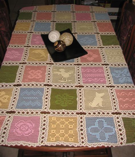 Image result for Free Filet Crochet Tablecloth Patterns