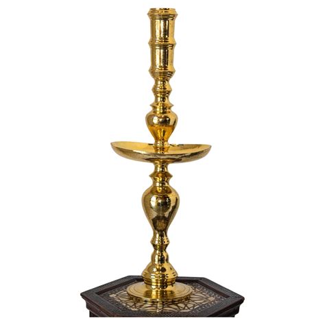 Solid Brass Vintage Moroccan Candle Holder a Pair 1950's For Sale at ...