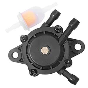 Fuel Gas Pump W/Fuel Filter Replacement for John Deere LA175 LA165 ...