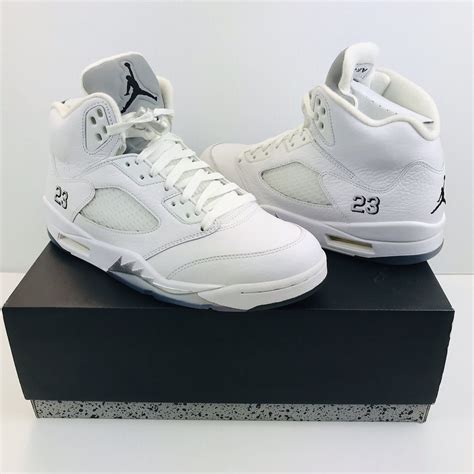 White Metallic 5s