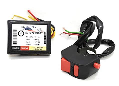 AUTOPOWERZ® Universal for Bike Hazard Flasher, Waterproof 16 Patterns ...