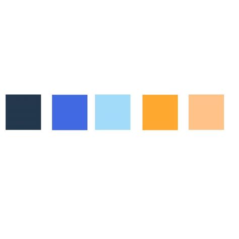 Create me a color palette for my website | Freelancer
