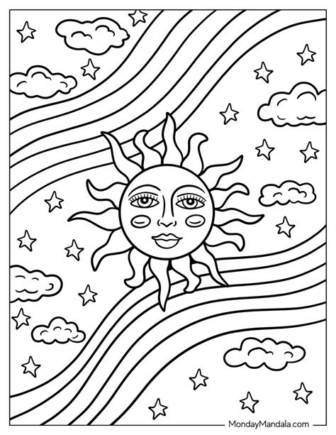 20 Trippy Coloring Pages (Free PDF Printables)