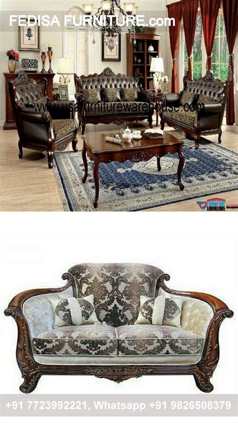 Furniture- Buy Designer & Wooden Furniture High Back Sofa Set L Shape ...