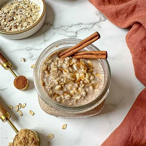 Cinnamon Overnight Oats - Happy Honey Kitchen