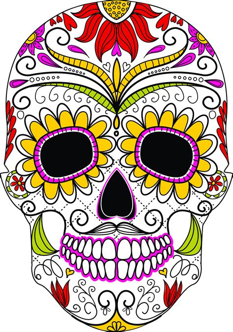 Sugar Skull Drawing