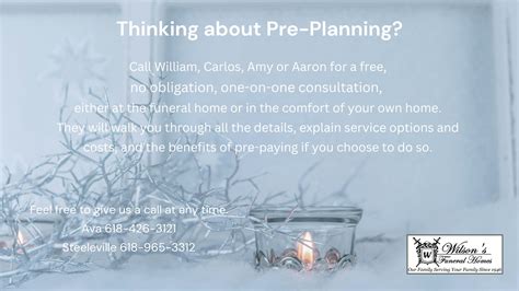 Wilson's Funeral Homes, Ltd | Ava IL