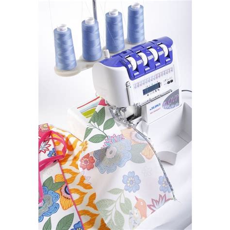 Image result for Threading Juki MO 103 Overlock Machine