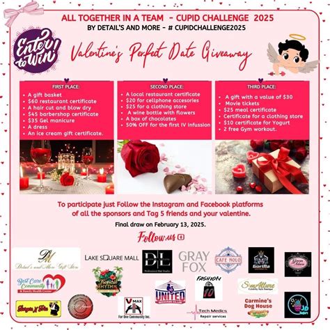 🌹 ¡All Together in a Team - Cupid Challenge 2025! 🌹, Lake Square Mall ...