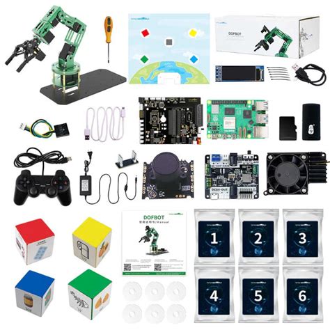 Yahboom DOFBOT AI Vision Robotic Arm with ROS Python programming for R ...