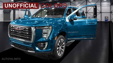 2026 GMC Yukon Refresh Gets Exposed Early From All Angles Via Unofficial Presentation ...