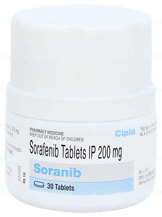 Soranib 200 MG Tablet 30: Uses, Side Effects, Price & Substitutes