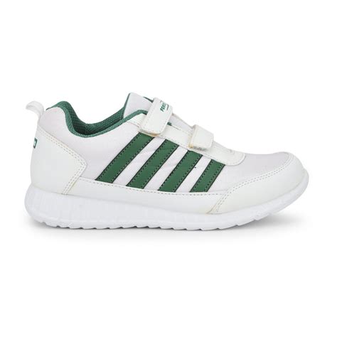 Buy Force 10 Green Non Lacing Uniform School Shoes For Kids 9906-90SV ...