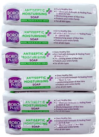 Boroplus Antiseptic Moisturising Soap 125 Gm Pack Of 6 - Uses, Side ...