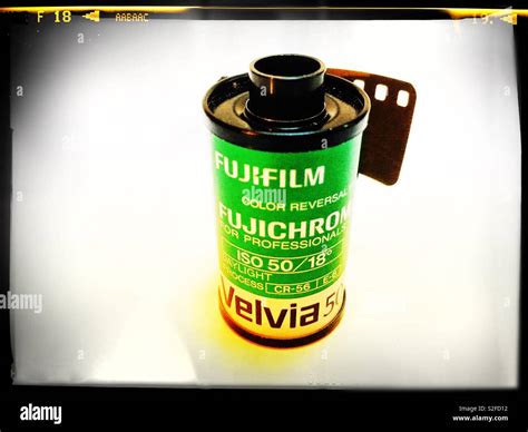 Fujifilm Velvia 35mm colour reversal film Stock Photo - Alamy