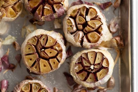 whole roasted garlic - Cardamom and Tea