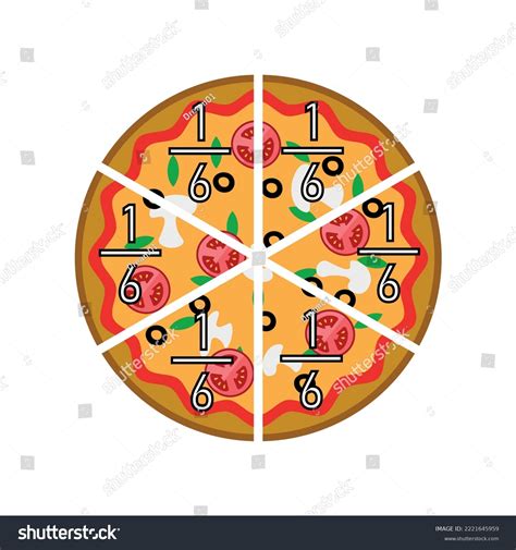 Pizza Clipart Fractions at Bethany Lansell blog