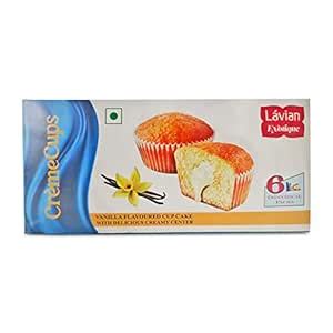 Lavian Exotique Vanilla Creame Cups, 120g Pack Box : Amazon.in: Grocery ...