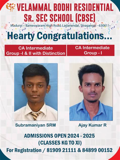 Velammal Residential School, Ladanenthal, Madurai