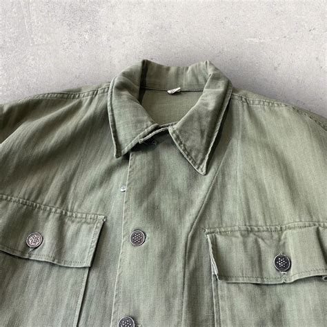 us army m43 hbt jacket "13 star button" 40s | focus