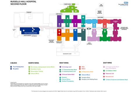 Russells Hall Hospital Maps - The Postgraduate Education Centre ...