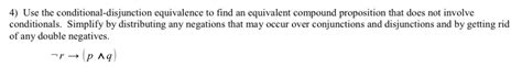 Image result for Boolean Definition of Conditional Equivalence Conditional Disjunction