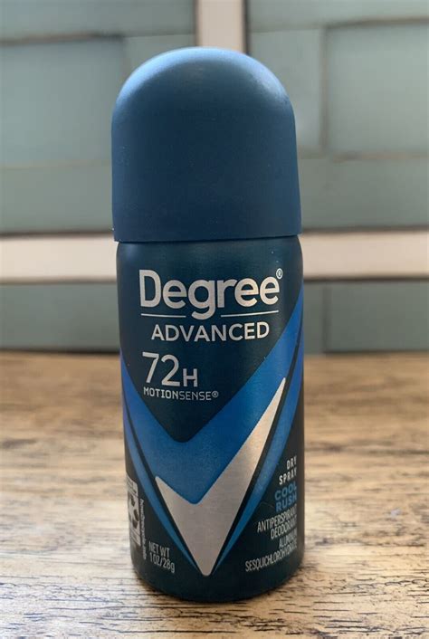 Degree Advanced 72H Motion Sense Dry Spray Cool Rush Antiperspirant ...