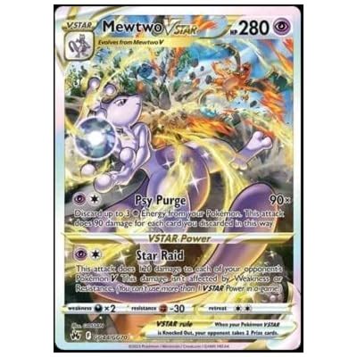 Pokemon Mewtwo Vstar Crown Zenith Galarian Gallery India | Ubuy