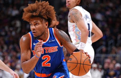 Knicks' Miles McBride believes he will have to manage knee pain
