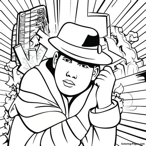 Gangster Graffiti Coloring Pages