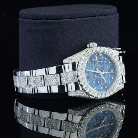 Bust Down Watches | Iced Out Moissanite Watches for Maximum Shine ...