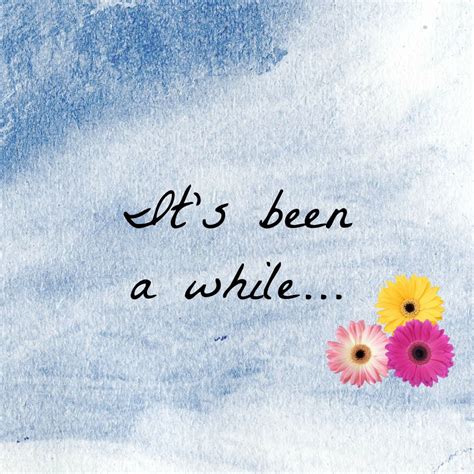 It’s been a while… – Sofie to Korea