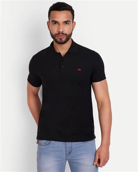 Buy Men's Black T-shirt Online at Bewakoof